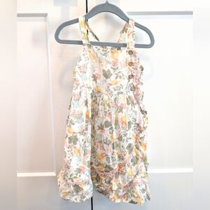 CUPCAKES & CASHMERE Toddler Garden Summer Print Sundress Size 2t